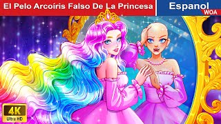 El Pelo Arcoíris Falso De La Princesa 👸🌈 Fake Rainbow Hair in Spanish ️🌜 WOASpanishFairyTales [upl. by Nirrok]