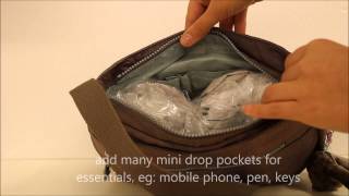 Kipling Syro Shoulder Bag DemonstrationReview [upl. by Sylvanus]