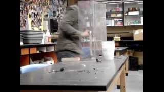 Liquid Oxygen Solid Acetylene Explosion [upl. by Bryanty965]