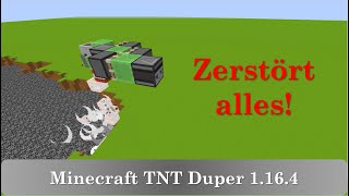 In Minecraft einen fliegenden TNT Duper bauen  Krasse TNT Flugmaschine  Minecraft 1164 [upl. by Gunar]