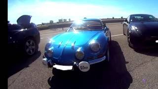 ALPINE A110 1600s Berlinette  Circuit Michelin de Fontange [upl. by Xanthe]