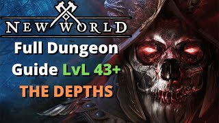 New World The Depths Full Dungeon Guide Series Quests amp Bosses [upl. by Enneyehs]