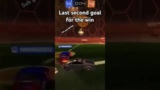 Last second goal games rl rocketleagueclips rocketleague rocketleaguegoals gaming lastsecond [upl. by Lednahs73]