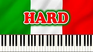 ITALIAN NATIONAL ANTHEM Il Canto degli Italiani  Piano Tutorial [upl. by Ehudd]