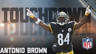 Every Antonio Brown Touchdown So Far  NFL Highlights [upl. by Cesar]