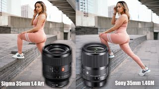 Sigma 35mm 14 Art vs Sony 35mm 14 GM  Watch before you buy [upl. by Iow719]