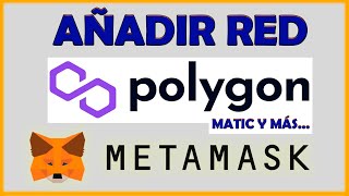 ➡️ Cómo Añadir RED de POLYGON en METAMASK ✚ Depositar MATIC en Metamask Y otros Tokens [upl. by Suinotna327]