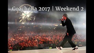 Kendrick Lamar Live  Coachella 2017 Weekend 2 [upl. by Anauq]