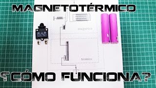 ¿Cómo funciona un interruptor magnetotérmico [upl. by Tolliver]