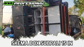 FULL UKURAN SKEMA BOX SUBPALI 15 🔥🔥 NO GAGAL [upl. by Romie924]