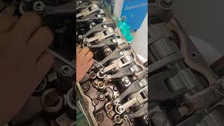 HOW TO VALVE amp INJECTOR ADJUSTMENT IN VOLVO D9 TAD 941 VE [upl. by Nnaillek330]