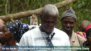 Santhiaba Manjacque Recueillement et Mémoire  La Communauté se Souvient de Barthélémy Diatta [upl. by Spragens]