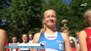 Orienteering World Cup Round 2 2023 Sprint Relay Česká Lípa Czechia English [upl. by Nenerb974]