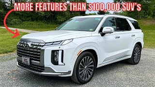 2024 Hyundai Palisade Calligraphy  BEST 3 Row SUV For The Money [upl. by Ydnab]