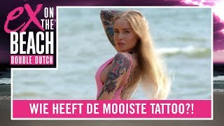 JAMECIA quotZijn TATTOOS zijn niet wat ze MOETEN ZIJNquot  Ex on the Beach Double Dutch  Compilaties [upl. by Sclater714]