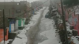 BAJO EL AGUA TODO ECATEPEC Vía Morelos DESAPARECE TRAS GRANIZO CAEN GIGANTES BOLAS DE LLUVIA HOY [upl. by Nylessoj]