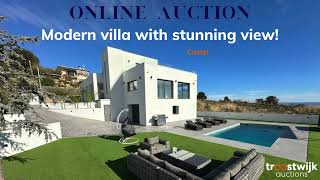 Modern villa with stunning view in CastellPlatja dAro Spain [upl. by Mirilla]