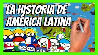 ✅ La HISTORIA COMPLETA de LATINOAMÉRICA  Resumen en 15 minutos [upl. by Ardnaxila230]