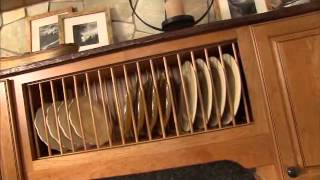 Wall Open Shelf Plate Rack [upl. by Harac]