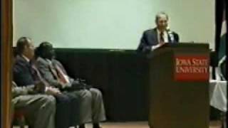 DR JOHN GARANG AT IOWA STATE 2002  PART 315 [upl. by Nylehtak]