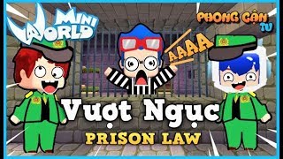 Mini World Vượt ngục Prison law  Phong cận tv [upl. by Ralina]