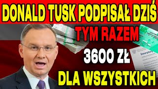 DOKŁADNE DATY 14 EMERYTURY WAŻNE INFORMACJE DLA SENIORÓW TYM RAZEM 3600 ZŁ DLA WSZYSTKICH [upl. by Ahsemal]