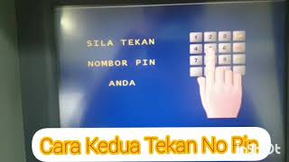 Cara Tukar Pengeluaran wang Had Limit ATM MAYBANK mesin [upl. by Aniz197]