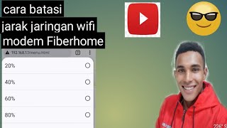 Cara batasi jarak jaringan wifi modem Fiberhome 2 Oktober 2024 [upl. by Eatnuahc]