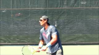 Nadal Playing in Sunglasses [upl. by Anabahs]