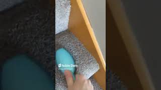 Best way to get matted down carpet on stairs fluffy again carpet vacuum diy transformation [upl. by Roane]