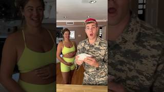 Soldier gets a special gift from his sister on his birthday 😱 [upl. by Leatrice]