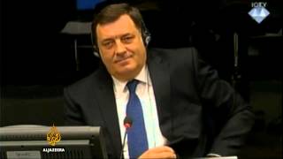 Milorad Dodik svjedočio na suđenju Radovanu Karađiću  Al Jazeera Balkans [upl. by Pillihpnhoj]