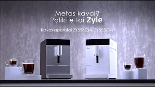 Kompaktiškas automatinis kavos aparatas Zyle ZY555CM ZY556CM [upl. by Sido652]