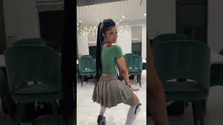 Cardi B dances to Glorilla amp Megan Thee Stallion’s ‘Wanna Be’ cardib glorilla wannabe [upl. by Annahvas]