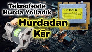 Teknofeste Hurda Gönderdik Hurdalardan Para Kazanma Universal Motor Tork Kartı [upl. by Amolap]