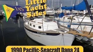 SOLD Pacific Seacraft Dana 24 Sailboat for sale at Little Yacht Sale Kemah Texas [upl. by Chita]