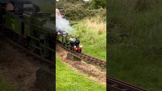 5” Gauge Miniature Steam Railway 🚂💨 miniaturerailway steam train modelengineering [upl. by Tortosa]