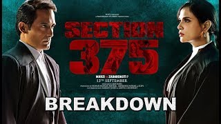 Section 375  Official Trailer 21 Interesting facts  Akshaye Khanna Richa Chadha Meera Chopra [upl. by Leodora190]