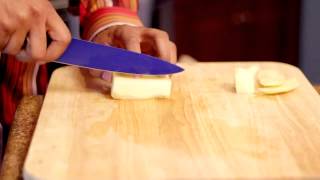 How to Make a Batonnet Cut on a Potato [upl. by Ahl]