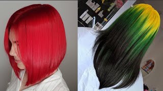 MEILLEURES COLORATIONS DE CHEVEUX 💇‍♀️ idées coiffures tendance pour femmes [upl. by Fleeta]