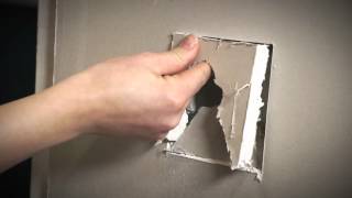 Bunnings DIY Hints and Tips  Fixing A Hole In The Wall [upl. by Danais]