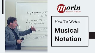 Music Notation How to write Music Notation [upl. by Tybalt995]