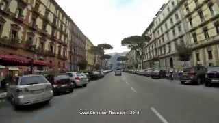 UHD4K Italy 274 Camera on board NaplesNapoli GolfeGulf Part 4 GoPro Hero3 [upl. by Anirt]