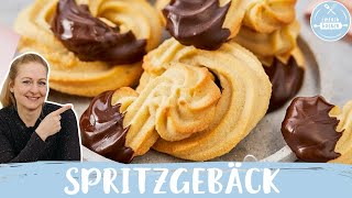 Spritzgebäck 🎅🎄 Das beste Grundrezept von Oma  Weihnachtsplätzchen Rezept ✨  Einfach Backen [upl. by Suehtomit]