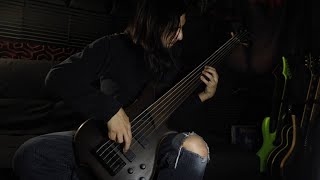 Obscura  Anticosmic Overload Bass Playthrough [upl. by Anaihk]