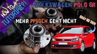 Federbruch defekte Bremsen  Radlager Pfusch Was ist da los mit dem Polo 6R viral car tutorial [upl. by Emerick836]