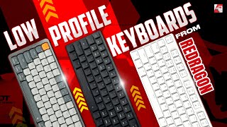 Redragon K618 Horus  Mech Low Profile Keys Are They Worth It Go to our channel for full review [upl. by Caine]