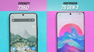 Dimensity 7350 Vs Snapdragon 7 Gen 3  Nothing Phone 2a Plus Antutu Benchmark amp Specification [upl. by Eitsyrk]