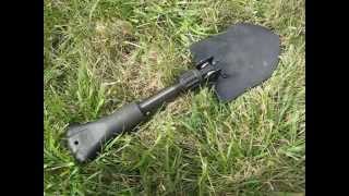 Gerber Gorge Folding Shovel Review amp Demonstration [upl. by Ijar]