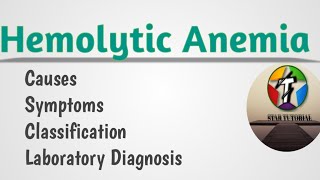 Hemolytic Anemia in Hindi ll Anemia ll Hematology And Blood Banking ll [upl. by Shaeffer943]